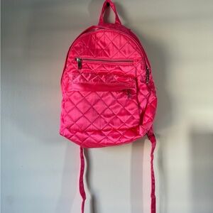 Forever 21 Pink Quilted Backpack